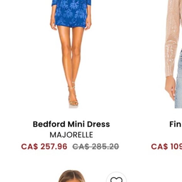 Revolve Dress! XXS (ties around waist so can likely fit S, XS) - Picture 2 of 3